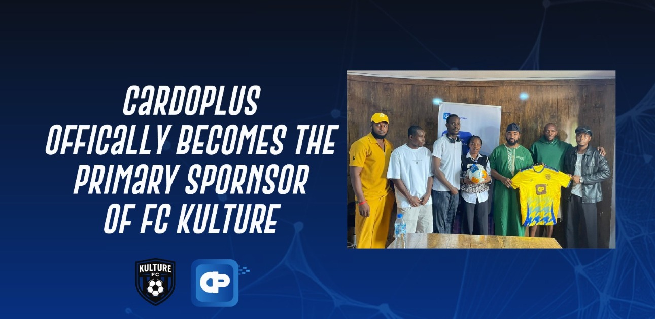 CARDOPLUS OFFICIALLY BECOMES THE PRIMARY SPONSORS OF KULTURE FC