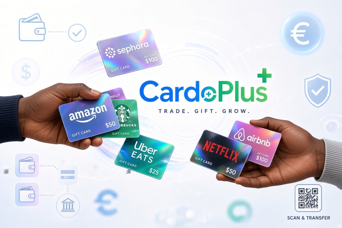 HOW TO REDEEM YOUR GIFT CARDS ON WWW.CARDOPLUS.NET